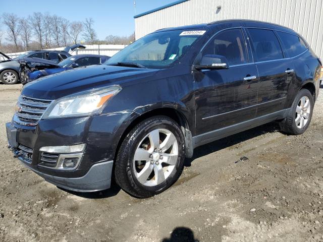 1GNKRLKD3DJ268435 - 2013 CHEVROLET TRAVERSE LTZ BLACK photo 1