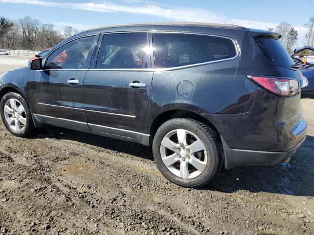 1GNKRLKD3DJ268435 - 2013 CHEVROLET TRAVERSE LTZ BLACK photo 2