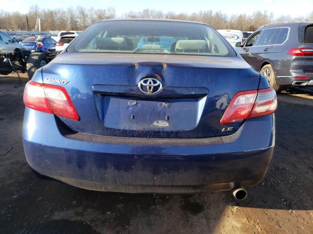 4T4BE46K58R032863 - 2008 TOYOTA CAMRY CE BLUE photo 6