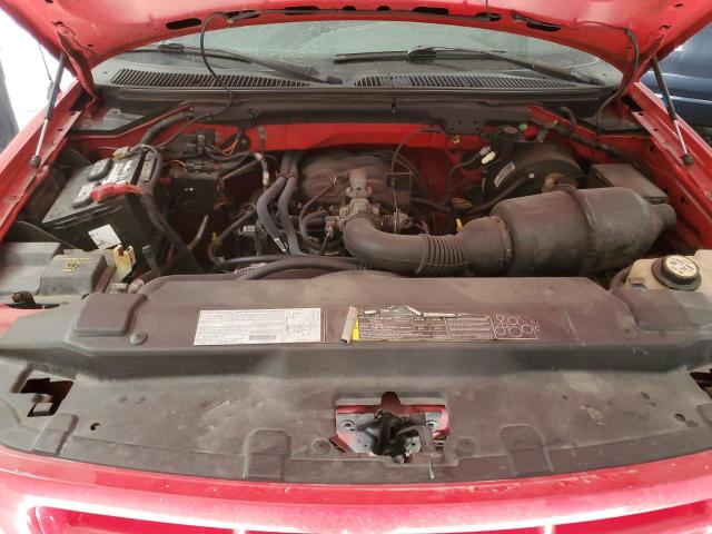 1FTRF17283NA90282 - 2003 FORD F150 RED photo 11