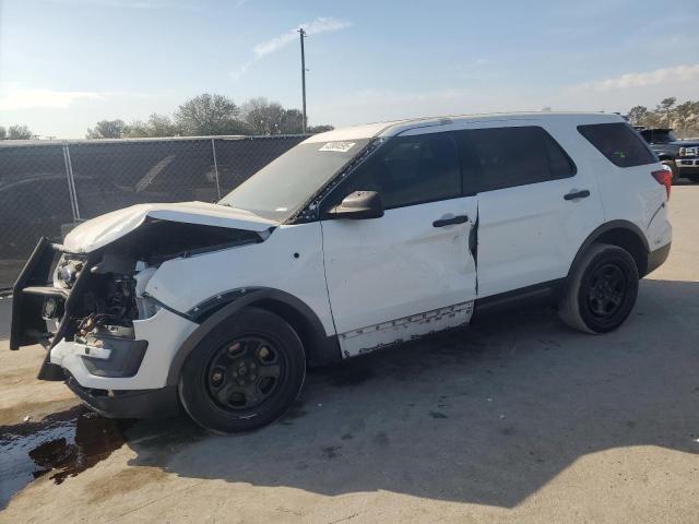 1FM5K8AR8GGA36785 - 2016 FORD EXPLORER POLICE INTERCEPTOR 白色 照片 1