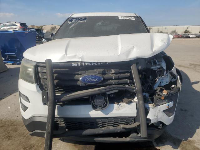 1FM5K8AR8GGA36785 - 2016 FORD EXPLORER POLICE INTERCEPTOR 白色 照片 5