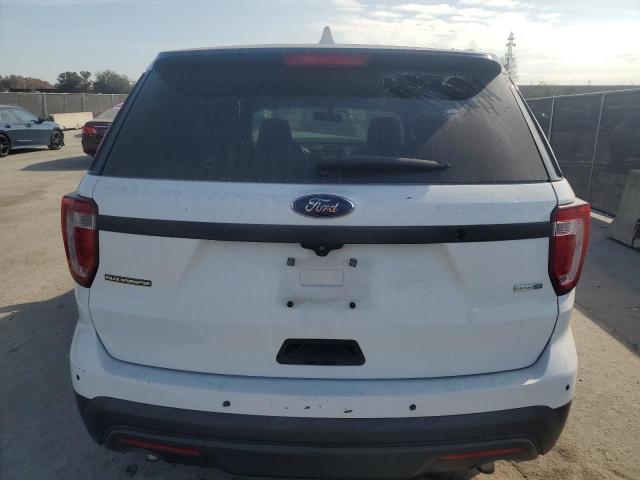 1FM5K8AR8GGA36785 - 2016 FORD EXPLORER POLICE INTERCEPTOR 白色 照片 6