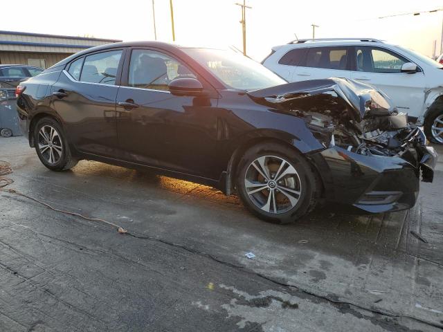 3N1AB8CV3LY277467 - 2020 NISSAN SENTRA SV BLACK photo 4