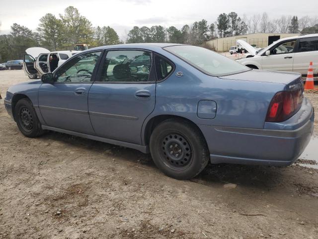 2G1WF52E2Y9251823 - 2000 CHEVROLET IMPALA BLUE photo 2