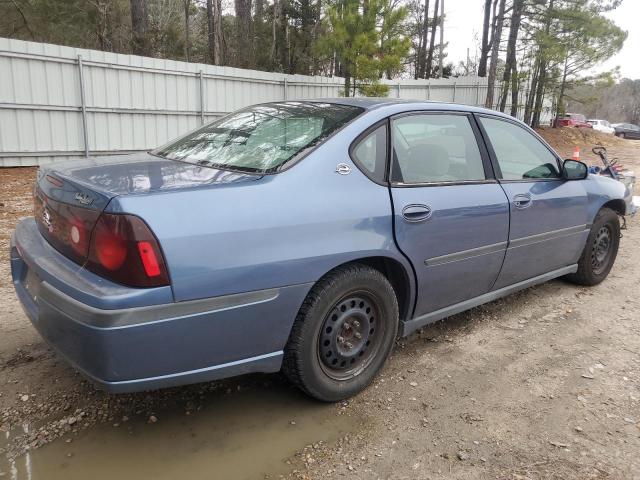 2G1WF52E2Y9251823 - 2000 CHEVROLET IMPALA BLUE photo 3