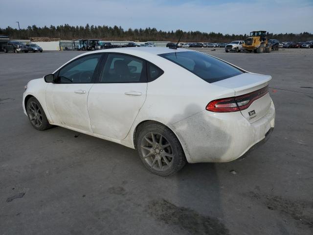 1C3CDFBH8DD182220 - 2013 DODGE DART SXT WHITE photo 2