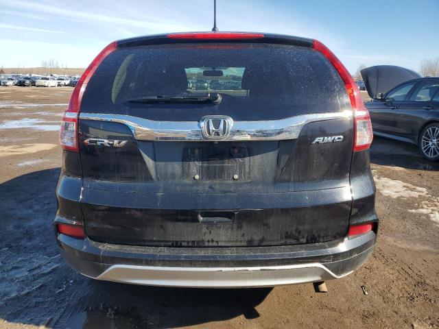 2HKRM4H57FH101325 - 2015 HONDA CR-V EX BLACK photo 6