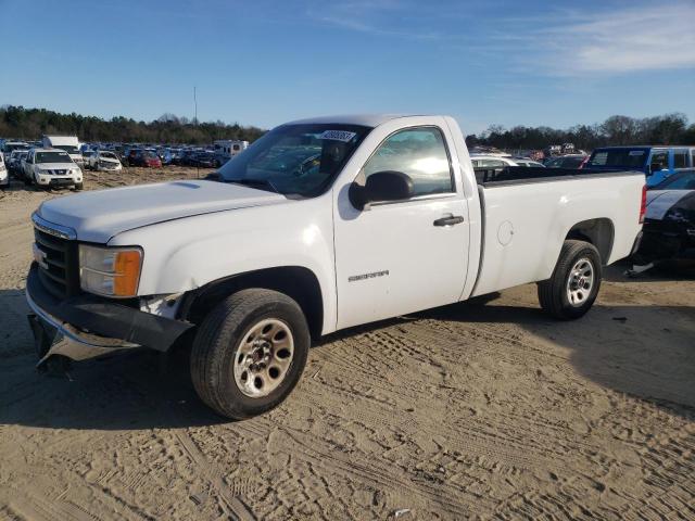 1GTN1TEX4DZ302189 - 2013 GMC SIERRA C1500 WHITE photo 1