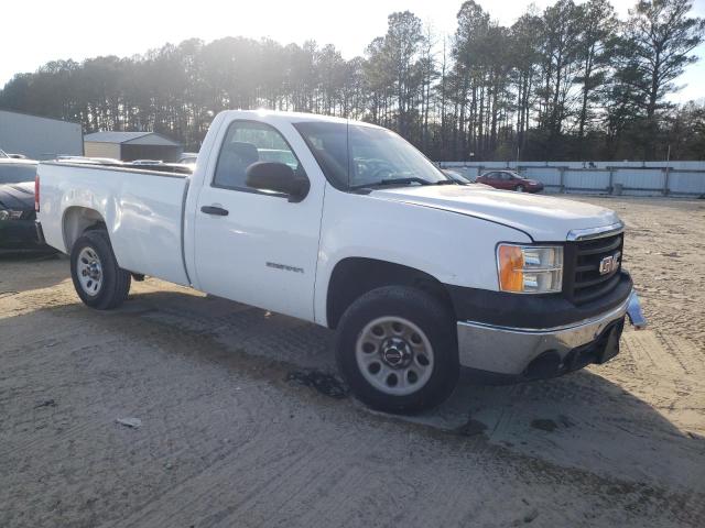 1GTN1TEX4DZ302189 - 2013 GMC SIERRA C1500 WHITE photo 4