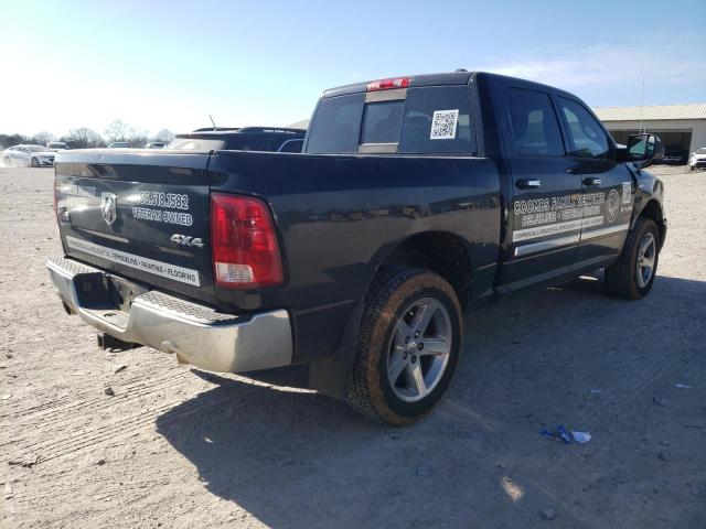 1D7RV1CT6AS205595 - 2010 DODGE RAM 1500 BLACK photo 3