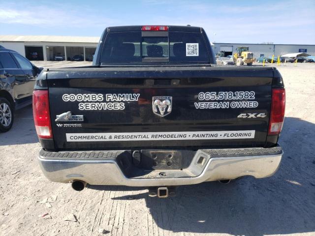 1D7RV1CT6AS205595 - 2010 DODGE RAM 1500 BLACK photo 6