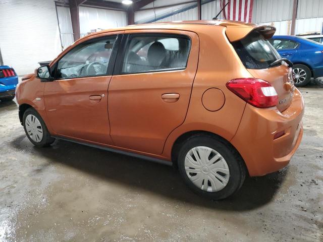 ML32A3HJ3JH006370 - 2018 MITSUBISHI MIRAGE ES ORANGE photo 2