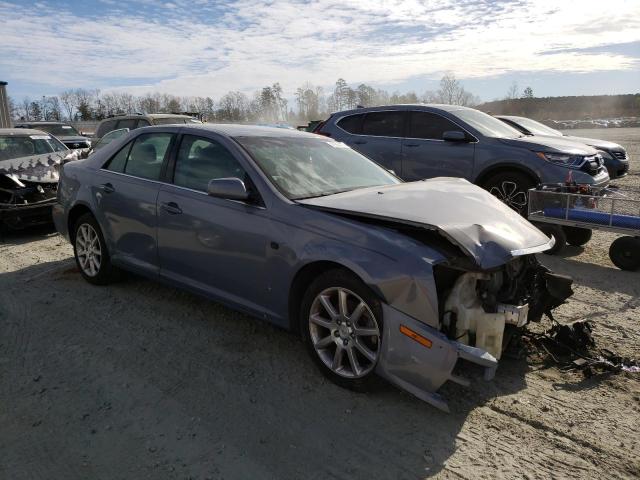 1G6DC67A970135744 - 2007 CADILLAC STS BLUE photo 4