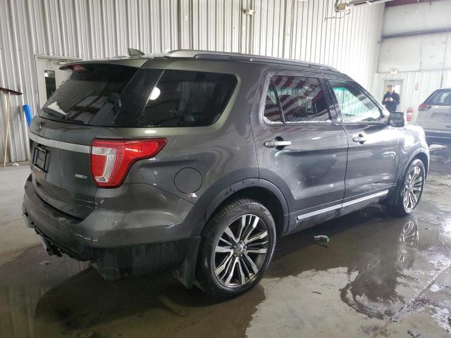 1FM5K8HT3GGC39679 - 2016 FORD EXPLORER PLATINUM GRAY photo 3