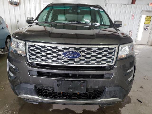 1FM5K8HT3GGC39679 - 2016 FORD EXPLORER PLATINUM GRAY photo 5