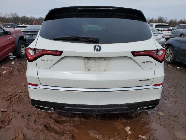 5J8YE1H37NL003493 - 2022 ACURA MDX WHITE photo 6