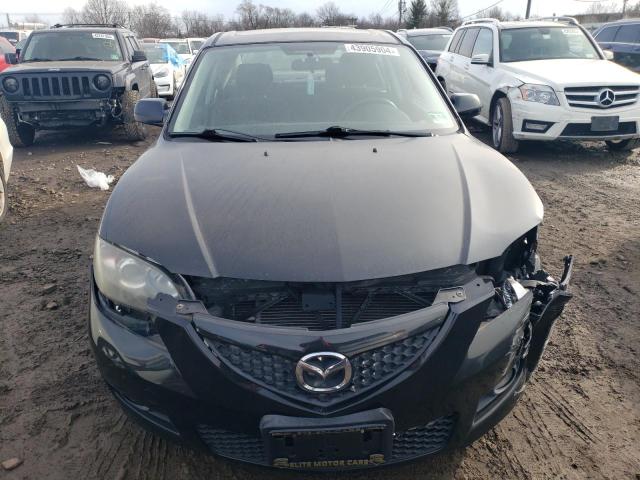 JM1BK32G291236137 - 2009 MAZDA 3 I BLACK photo 5