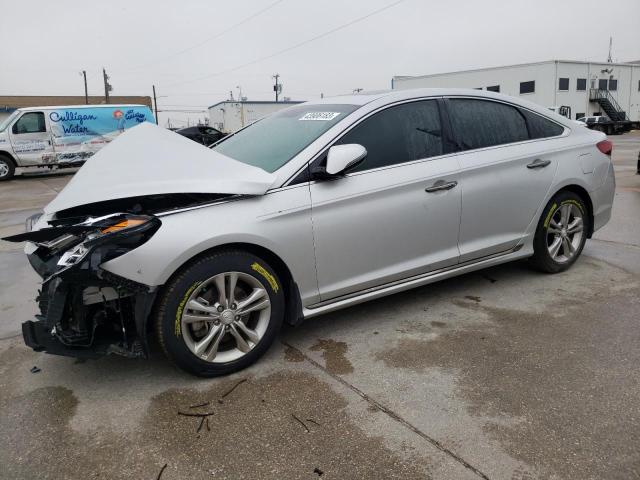 5NPE34AF3KH767158 - 2019 HYUNDAI SONATA LIMITED SILVER photo 1