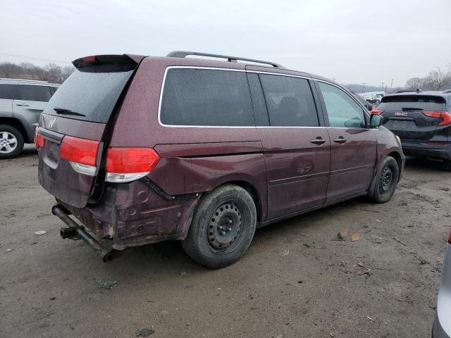 5FNRL3H59AB108488 - 2010 HONDA ODYSSEY EX BURGUNDY photo 3