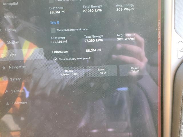 5YJSA1E2XJF285671 - 2018 TESLA MODEL S 白色 照片 9