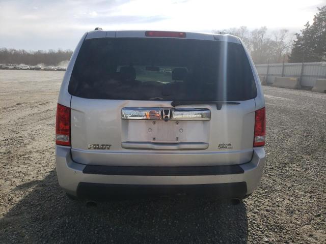 5FNYF386X9B023652 - 2009 HONDA PILOT EXL SILVER photo 6