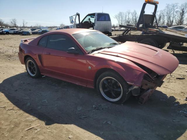 1FAFP40634F163784 - 2004 FORD MUSTANG RED photo 4