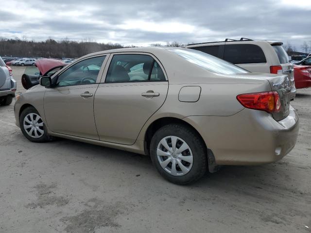 2T1BU4EE1AC251934 - 2010 TOYOTA COROLLA BASE GOLD photo 2