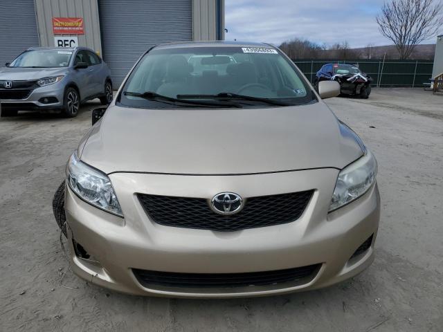 2T1BU4EE1AC251934 - 2010 TOYOTA COROLLA BASE GOLD photo 5