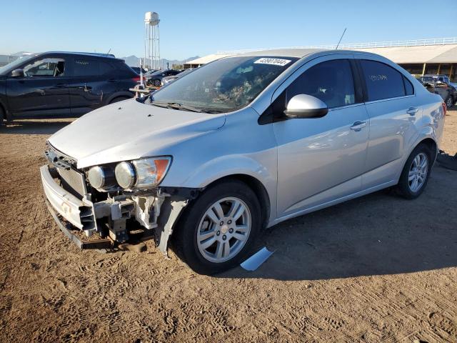 1G1JC5SG3F4212663 - 2015 CHEVROLET SONIC LT SILVER photo 1