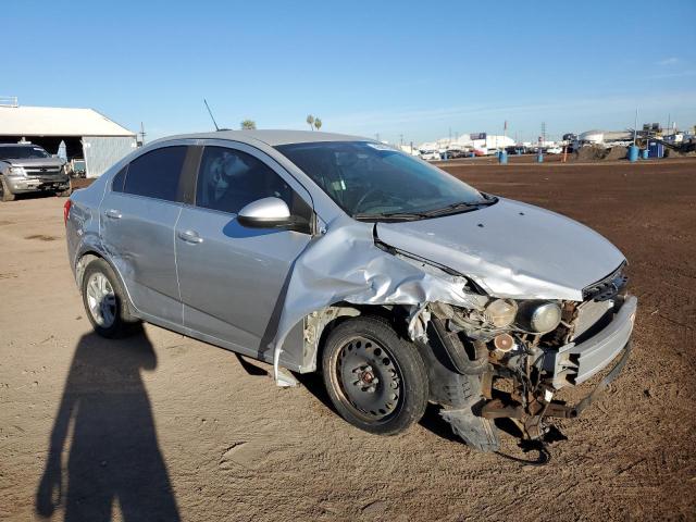 1G1JC5SG3F4212663 - 2015 CHEVROLET SONIC LT SILVER photo 4