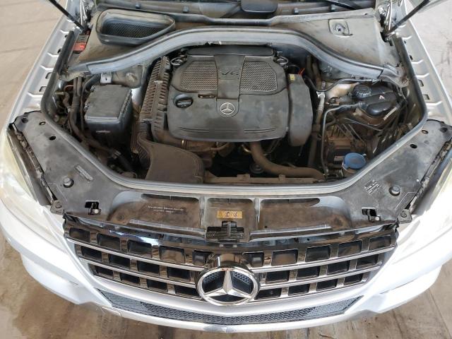 4JGDA5HB5FA564677 - 2015 MERCEDES-BENZ ML 350 4MATIC SILVER photo 11