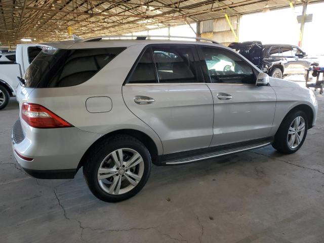 4JGDA5HB5FA564677 - 2015 MERCEDES-BENZ ML 350 4MATIC SILVER photo 3