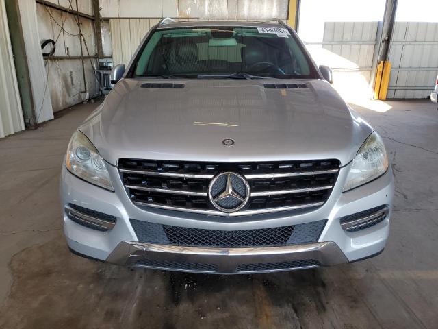 4JGDA5HB5FA564677 - 2015 MERCEDES-BENZ ML 350 4MATIC SILVER photo 5
