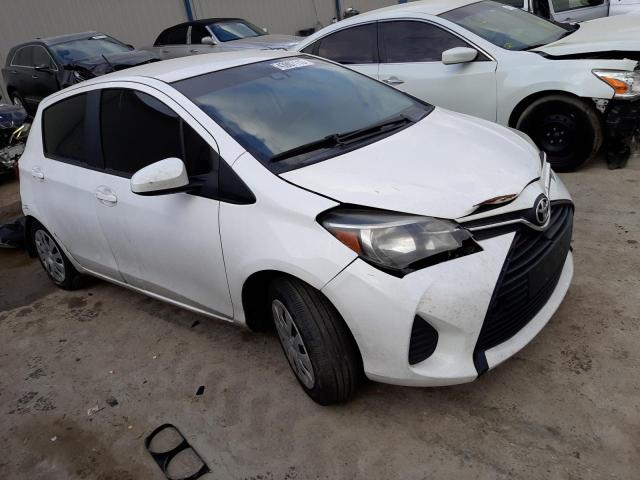 VNKKTUD35HA082915 - 2017 TOYOTA YARIS L WHITE photo 4