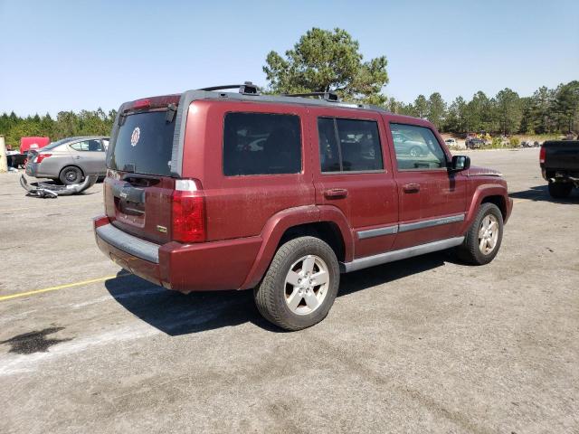 1J8HH48P17C636402 - 2007 JEEP COMMANDER RED photo 3