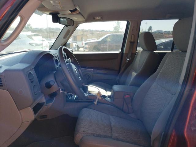 1J8HH48P17C636402 - 2007 JEEP COMMANDER 红色 照片 7