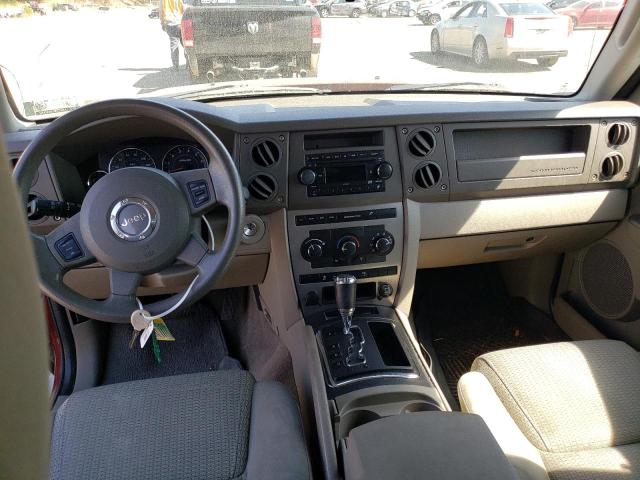 1J8HH48P17C636402 - 2007 JEEP COMMANDER 红色 照片 8