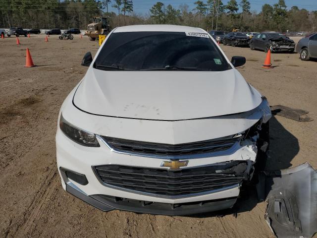 1G1ZB5ST2GF354706 - 2016 CHEVROLET MALIBU LS WHITE photo 5