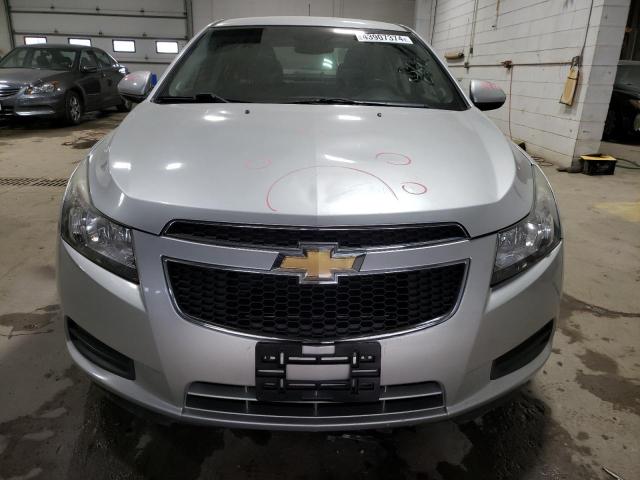 1G1PE5SC7C7288642 - 2012 CHEVROLET CRUZE LT SILVER photo 5