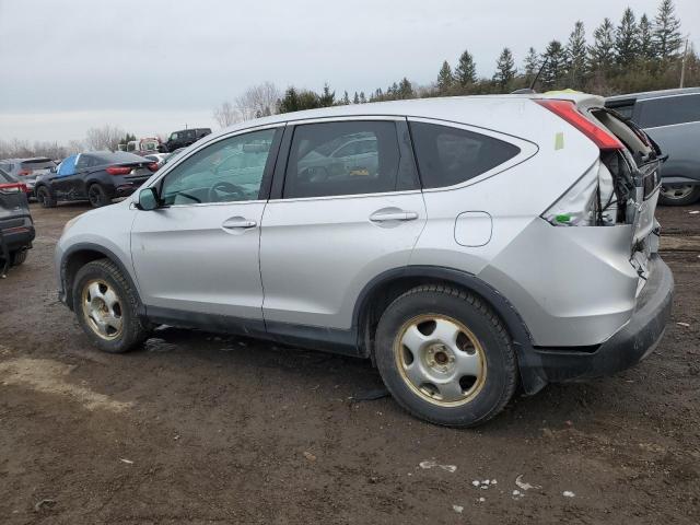 2HKRM4H79EH107711 - 2014 HONDA CR-V EXL SILVER photo 2