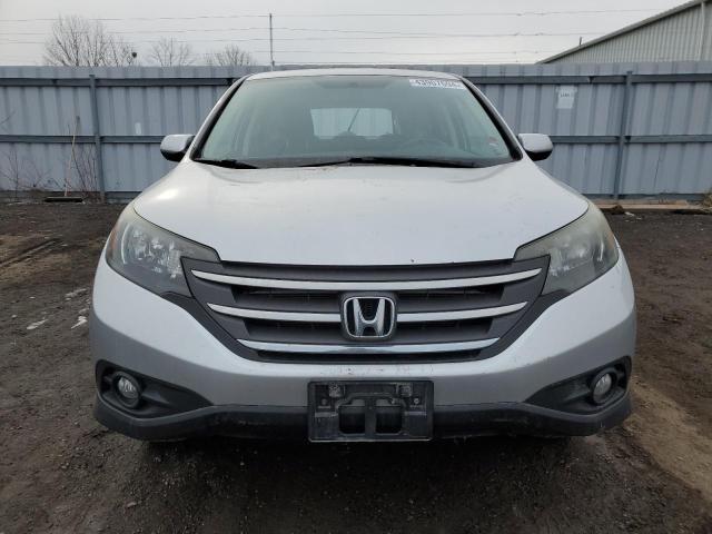 2HKRM4H79EH107711 - 2014 HONDA CR-V EXL SILVER photo 5