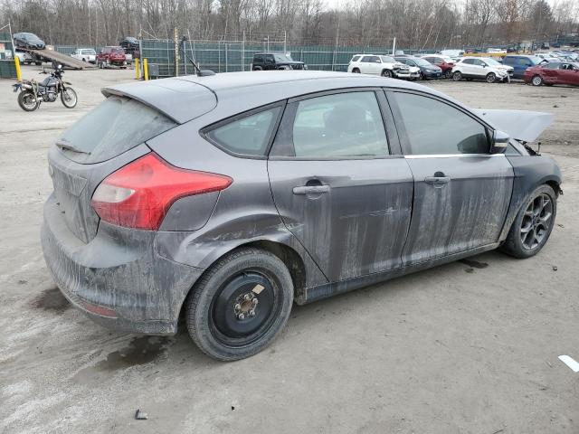 1FADP3K27EL366241 - 2014 FORD FOCUS SE GRAY photo 3