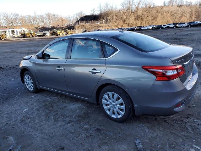 3N1AB7AP1GY211469 - 2016 NISSAN SENTRA S GRAY photo 2