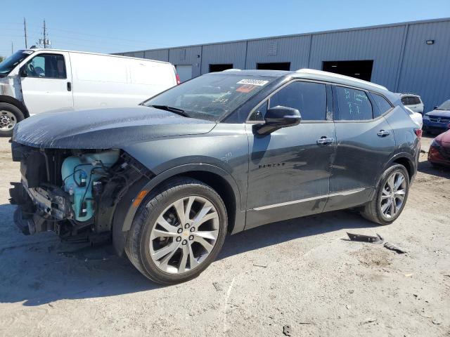 3GNKBFRSXKS601087 - 2019 CHEVROLET BLAZER PREMIER GRAY photo 1