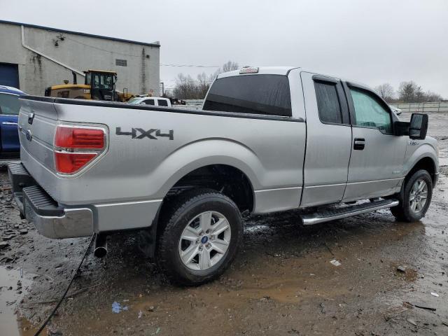 1FTFX1ET6CFA91663 - 2012 FORD F150 SUPER CAB SILVER photo 3