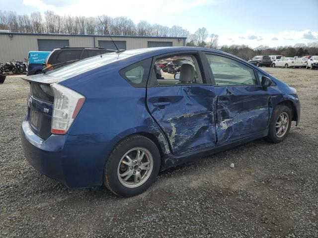 JTDKN3DUXB0277265 - 2011 TOYOTA PRIUS BLUE photo 3