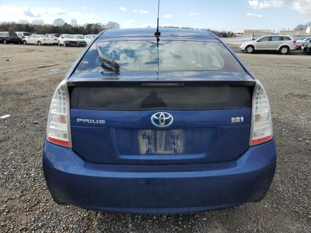 JTDKN3DUXB0277265 - 2011 TOYOTA PRIUS BLUE photo 6