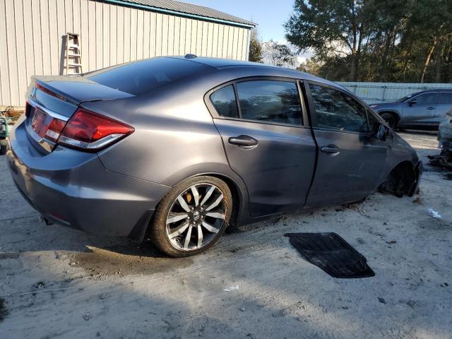 19XFB2F92FE030820 - 2015 HONDA CIVIC EXL გრაფიტი ფოტო 3