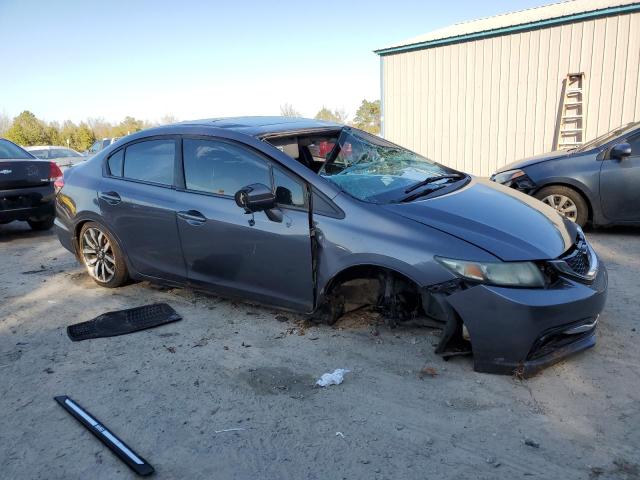 19XFB2F92FE030820 - 2015 HONDA CIVIC EXL გრაფიტი ფოტო 4